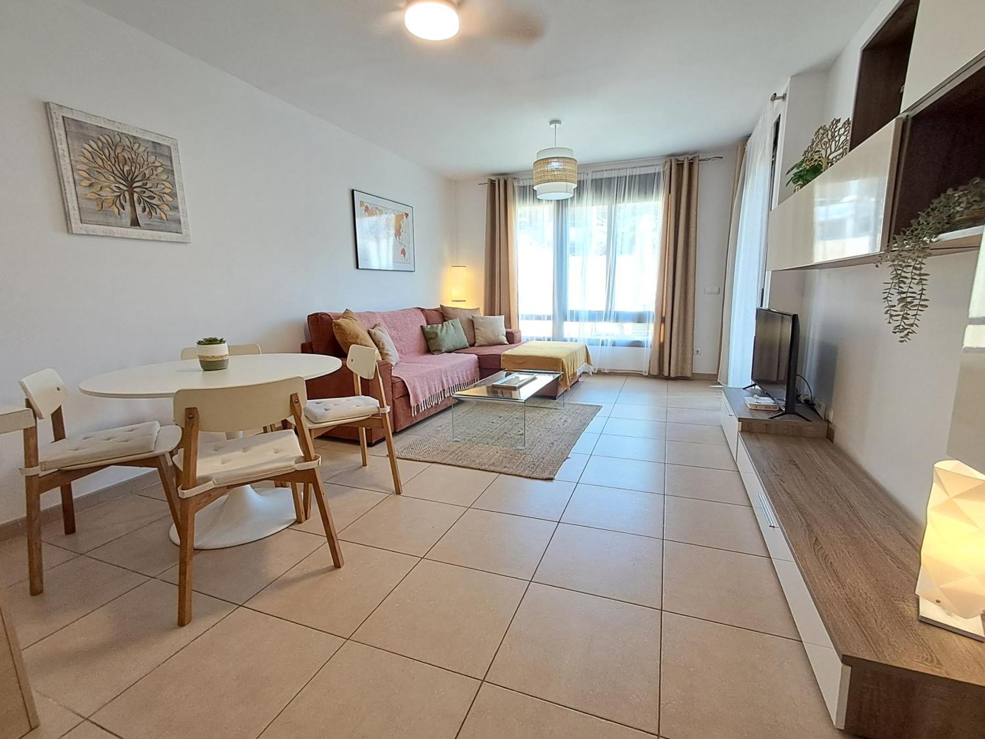 Spacious Apartment With Large Private Garden In Palm Mar Exterior photo