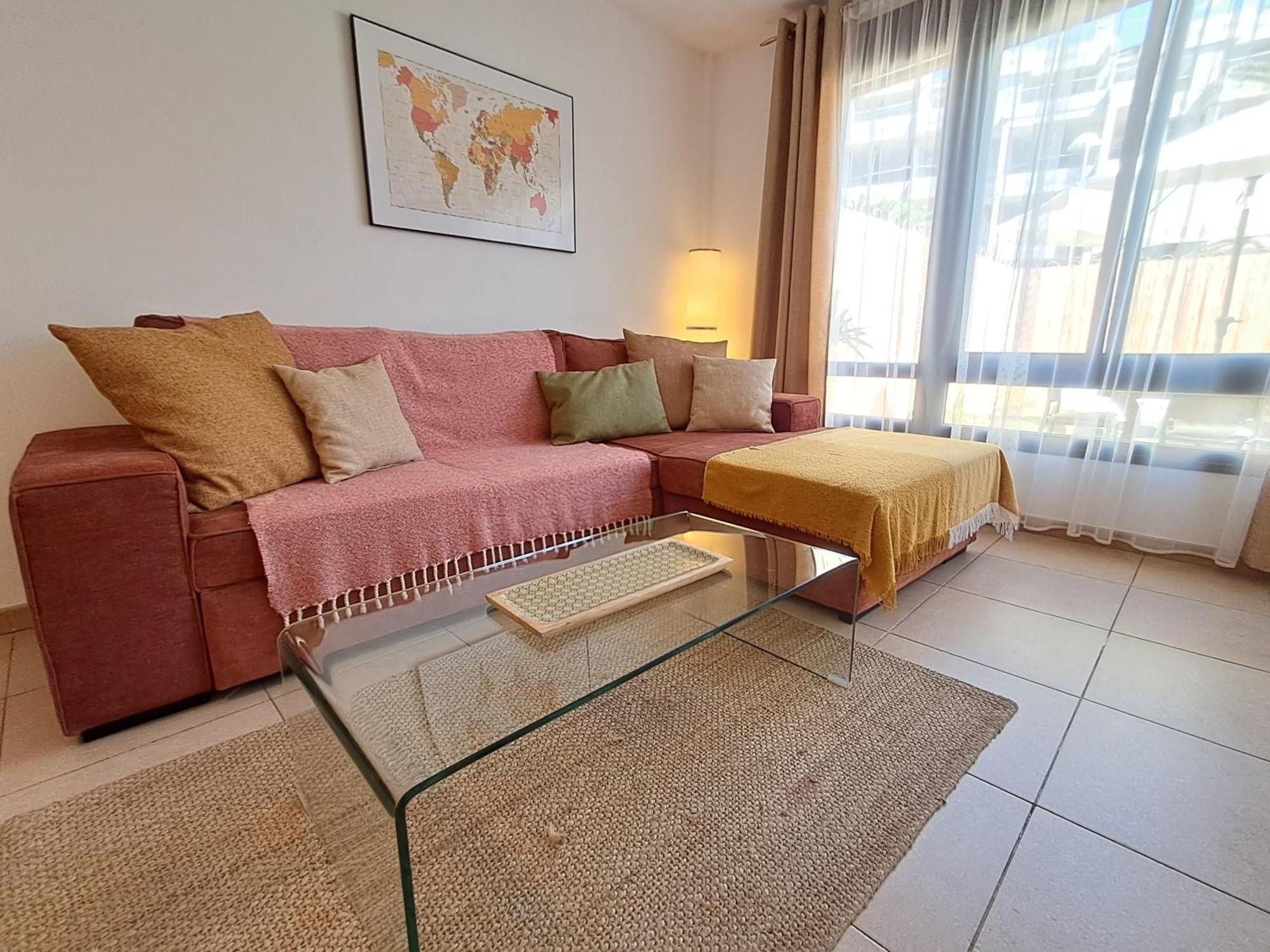 Spacious Apartment With Large Private Garden In Palm Mar Exterior photo